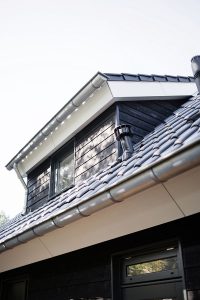 Boeidelen zijn gemaakt van gelamineerd Red Cedar Dak