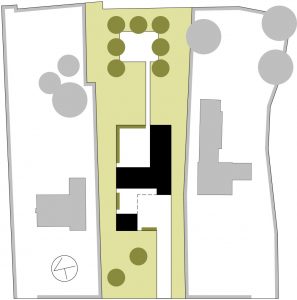 Buro Heim Schuurwoning Situatie