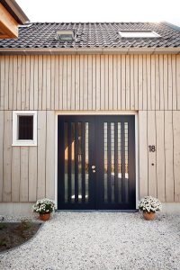 Entree in Gelders blauw