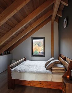 Finnhouse slaapkamer