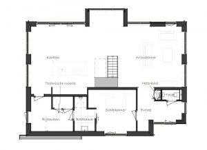 Bijzondere livingstone villa schuurwoning plattegrond BG