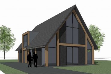 Eigentijdse houten bosvilla Bouwbedrijf Lichtenberg header