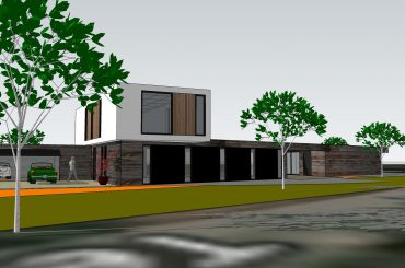 Moderne Villa Solid Green Architecture header