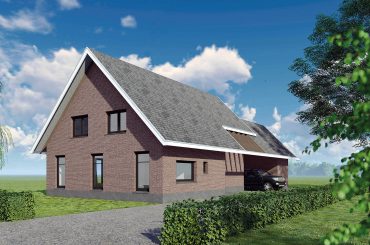 Schuurwoning alles onder één dak van Architectenbureau Atelier 3