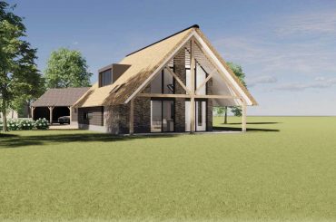 Landelijk rietgedekte schuurwoning van Esbi Huis