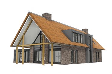 Schuurwoning met rieten dak van Brummelhuis